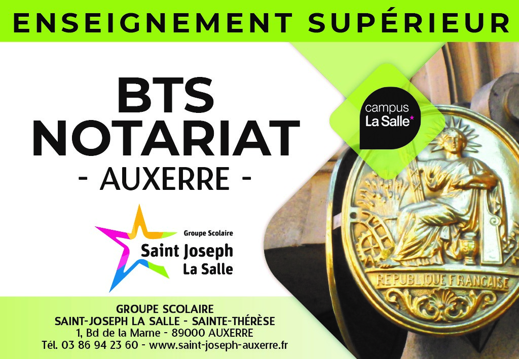 BTS Notariat - Saint-Joseph Auxerre