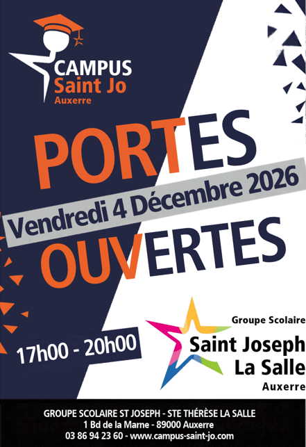 Slider actualités - Saint-Joseph Auxerre